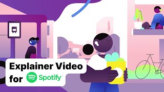 Best Explainer Video Example  Spotify Advertising  Ad Studio  Vidico [upl. by Keily166]