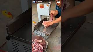 Cooking food Chef cuts beef bones for cooking beef food shortvideo food shortvideo [upl. by Nerrot]