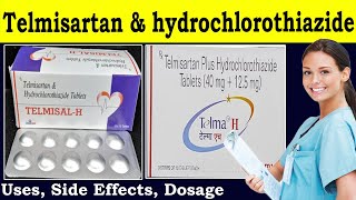 telmisartan 40 mg and hydrochlorothiazide 125mg uses  telmisartan tablets 40 mg in hindi [upl. by Oicul43]