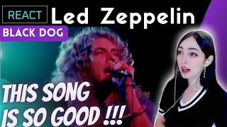 REACTING to LED ZEPPELIN  BLACK DOG WHATS THE MEANING OF THIS TITLE [upl. by Anauqes]