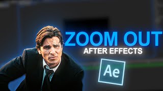 Smooth Zoom Outs I After Effects Tutorial [upl. by Eenahpets]