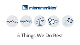 Micromeritics  The Five Things We Do Best [upl. by Selda260]