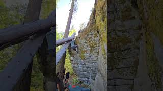 Tigerlily Left  V6  Tigerlily  Leavenworth Bouldering [upl. by Belicia]