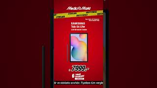 Stokları eritiyoruz  Samsung Tab S6 Lite 128 Gb Akıllı Tablet 7999TL fırsatıyla MediaMarkt’ta [upl. by Yespmed]