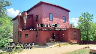 Lets explore Dillard Mill Well watch this 1904 water powered grist mill operate Grinding corn [upl. by Linehan110]