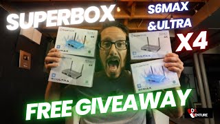 SUPERBOX ULTRA AND MAX FREE GIVEAWAY [upl. by Tacye]