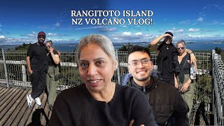 HIKING WITH MUMMY JI amp BROTHER ASH TODAY VOLCANO IN NEWZEALAND Rangitoto Island [upl. by Nerraf]