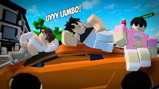 BEKI HEIST Sa BROOKHAVEN  STEALING A LAMBORGHINI Roblox [upl. by Ahsirt]