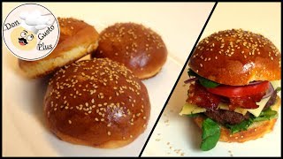 Hamburguesa  Parte 1 El Pan buns  Freidora de aire  freidora sin aceite air fryer  Receta [upl. by Alarise]