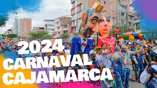 CARNAVAL 2024 DE CAJAMARCA🎭 Entrada del Carnaval cajamarquino [upl. by Elvina899]