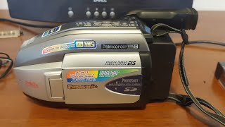 A Camcorder That Takes VHSC Tapes amp SD Cards  Panasonic Palmcorder PVL452D [upl. by Libbi]