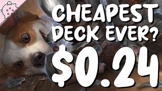 The Cheapest Commander Deck Ever Just 024  EDH  Commander  Magic the Gathering [upl. by Mariann]