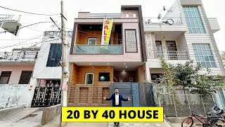 20 by 40 North Facing House PlanDesign  Independent house for sale at Gandhi path Vaishali AR1027 [upl. by Imeaj]