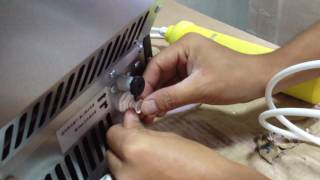 Costway Stainless Steel Commercial Ice Maker Installation [upl. by Lledrev509]