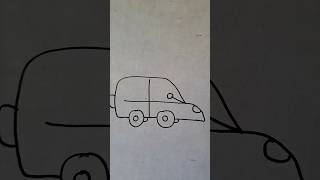 Car easy drawing drawing easy easydrawing car shorts [upl. by Karrah]