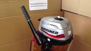 Mariner 35hp fourstroke outboard review [upl. by Bernadine]