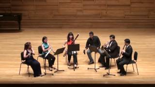 Piazzolla  Libertango for woodwind quintet arr Jeff Scott [upl. by Uball131]