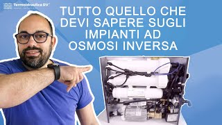 Manutenzione sistemi ad osmosi inversa e installazione dei ricambi tutto ciò che devi sapere [upl. by Sidoney407]