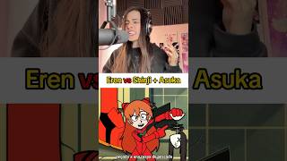 Eren VS Shinji y Asuka 🎵 Keyblade Épicas Batallas de Rap del Frikismo anime [upl. by Ashly]