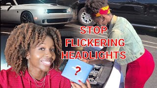 FIX FLICKERING HEADLIGHTS  DODGE CHALLENGER 🚘 CANBUS DECODER [upl. by Eltrym418]