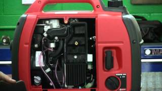 How to Clean or Replace the Air Filter in a Honda Generator Eu2000i [upl. by Llehsor]