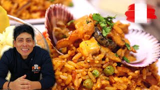 Cómo PREPARAR el mejor ARROZ con MARISCOS PERUANO 🇵🇪 [upl. by Naitsihc]