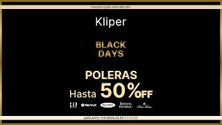 Poleras hasta 50OFF 🔥 Black Days [upl. by Htiaf37]