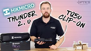 HIKMICRO Thunder 2 TQ50 Clip On Smart Thermal Weapon Scope [upl. by Lanna]