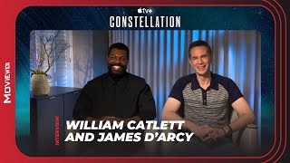 Constellation Stars James DArcy and William Catlett Break Down the Show  Interview [upl. by Ykciv581]