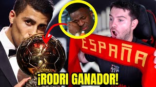 RODRI JUSTO GANADOR DEL BALÓN DE ORO 2024 [upl. by Ees]