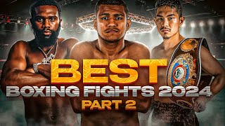 BEST BOXING FIGHTS OF 2024  PART 2  BOXING FIGHT HIGHLIGHTS KO HD [upl. by Dymphia718]