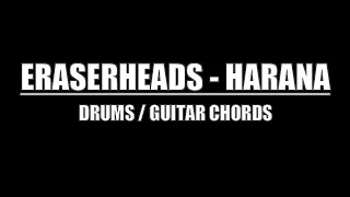 Eraserheads  Harana Drums Only Lyrics amp Chords [upl. by Airdnassac]