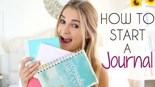 How to Start a Journal Quick  Easy Steps [upl. by Llekim481]