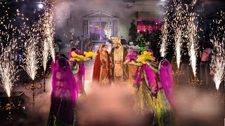 Auroshish amp Rupashree  Wedding Reception Couple Entry  Royal Couple Entry  Jodha Akbar Entry [upl. by Asecnarf]