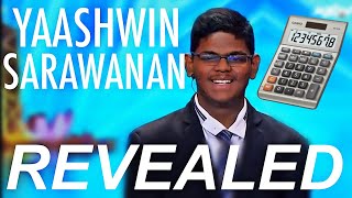 Yaashwin Sarawanan Human Calculator SECRET REVEALED  Asias Got Talent [upl. by Anelet]