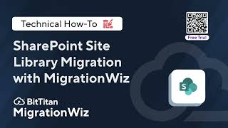 SharePoint Site Library Migration with MigrationWiz and a Free Trial [upl. by Alecram]