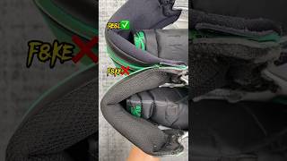 Real Vs Fake Lucky Green Jordan 1 sneakerhead sneakers viral [upl. by Aihsenod]