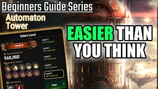 Epic Seven Automation Tower Overview  A Great Activity Every Newer Player Should Jump Into [upl. by Ayhdiv733]