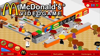 The McDonalds Video Game  Flash Game Playthrough [upl. by Schilit]