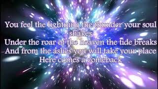 Danny Gokey The Comeback Lyric Video [upl. by Epolulot348]