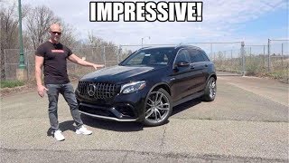 STUPID FAST Mercedes GLC 63 AMG Review  The Best AMG SUV You Can Buy [upl. by Haron208]