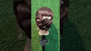 Beautiful hairstyle youtubeshorts hairstyletutotial shorts shortvideo hair hairstyle [upl. by Ettennil724]