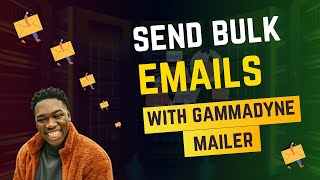 Bulk Email Sender  How to send Bulk Emails with gammadyne mailer​ [upl. by Erdnad402]