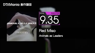 【DTXMania】Red Miso  Animals as Leaders【Drum】 [upl. by Thorstein882]