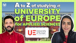 Study at University of Europe for Applied Sciences  Study in Germany  UE Germany ft UEGermany [upl. by Kenon]