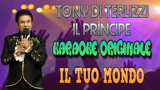 Karaoke Originale  Tony Di Terlizzi  Il Tuo Mondo [upl. by Yruam]