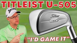 Titleist U505 Utility Iron The Club That Will Up Your Golf Game [upl. by Nelle710]