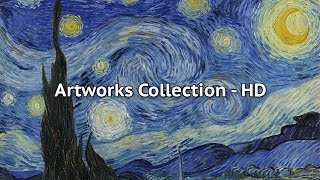 Vincent Van Gogh Masterpieces  Collection of Paintings HD [upl. by Oag]