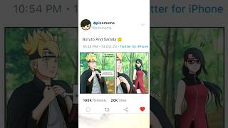 Boruto And Sarada naruto asmr viral shorts [upl. by Terpstra711]