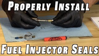 Replace Injector Seals on Direct Injection Engines [upl. by Arakal]